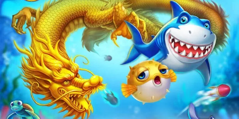 Bắn cá long vương với nhiều sinh vật đa dạng